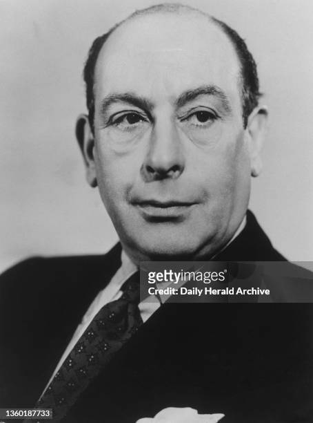 Studio portrait of Cedric Hardwicke who plays the unorthadrox Dr Condor in the Two Cities Film of Stefan Zweig's Beware of Pity 1946.