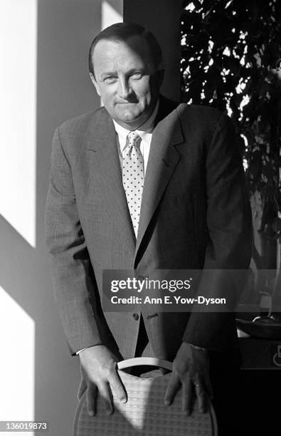Portrait of William Lowe, from IBM/InfoCast, at the annual PC Forum, Naples, Florida, February 21-24, 1988.