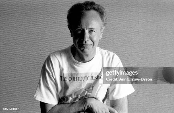 Portrait of Andy Grove, from Intel, at the annual PC Forum, Tucson, Arizona, March 10-13, 1991.