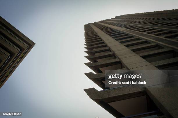 barbican estate - brutalist britain stock pictures, royalty-free photos & images