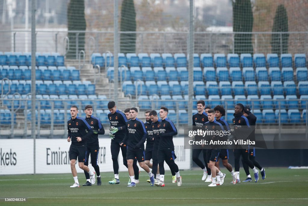Real Madrid Training Session