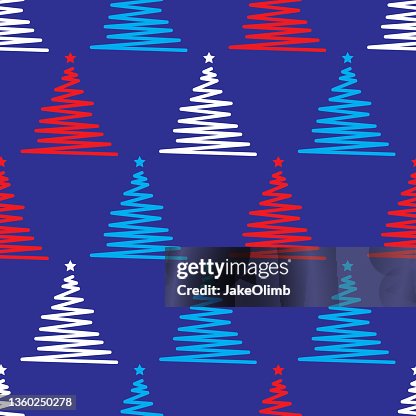 Christmas Tree Doodle Pattern 2 Christmas Tree Doodle Pattern 2