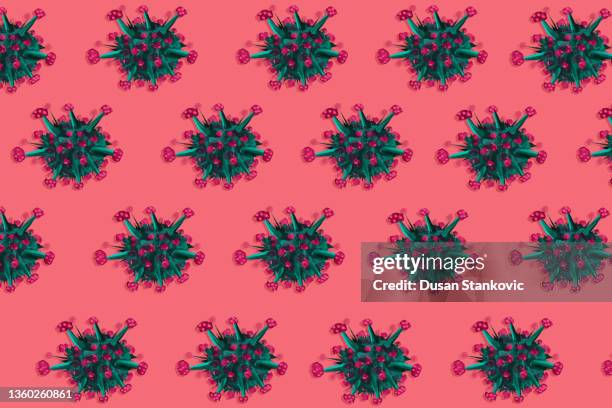omicron pattern - virus mutation stock illustrations