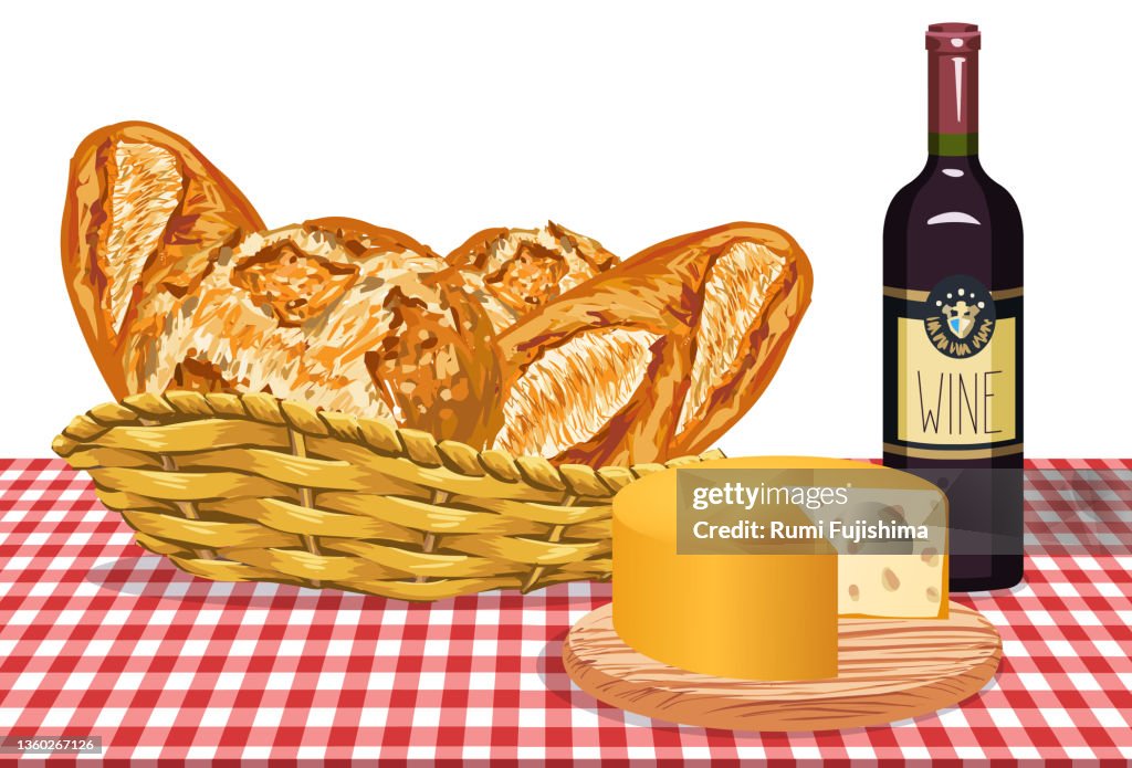 Nature morte avec du pain