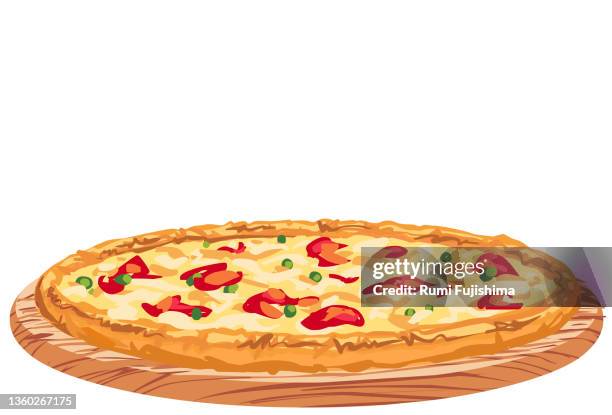 italian food - cheese board stock illustrations