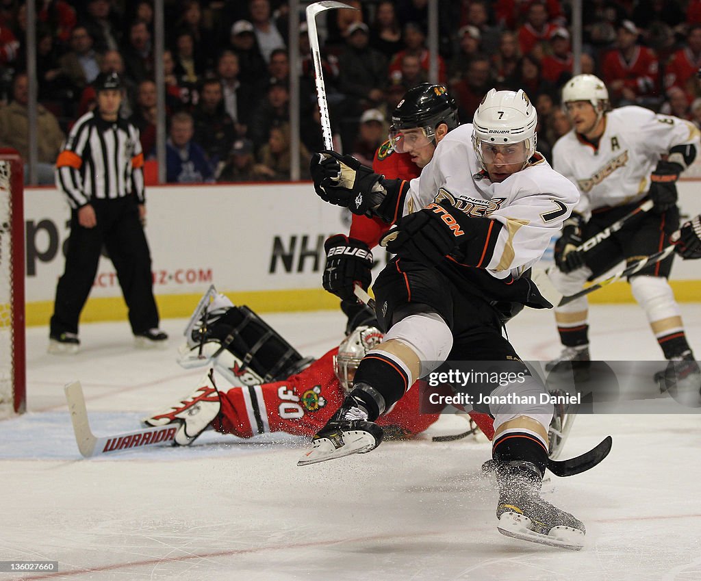 Anaheim Ducks v Chicago Blackhawks