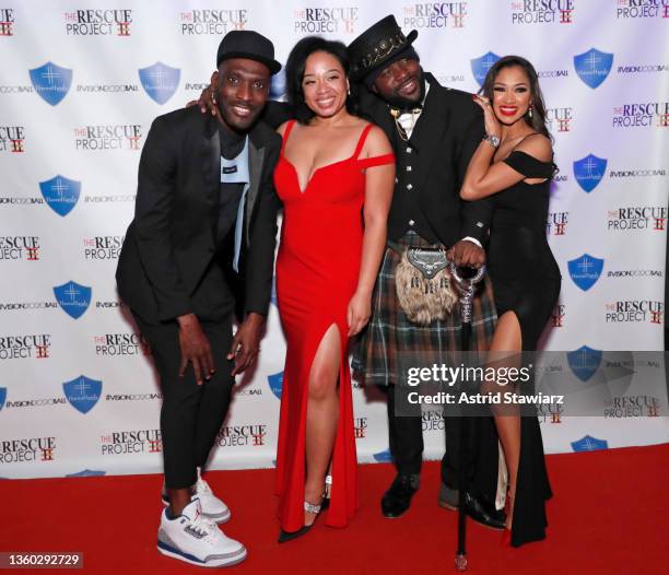 Wolf, Dana Lauture and Cliff Michel attend the 5th annual Vision 2020 Ball Holiday Benefit Cocktail Gala by the Rescue Project and Haven Hands Inc.,...