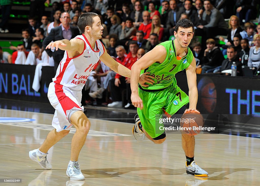 Asvel Basket v Lukoil Academic - Turkish Airlines Eurocup Basketball