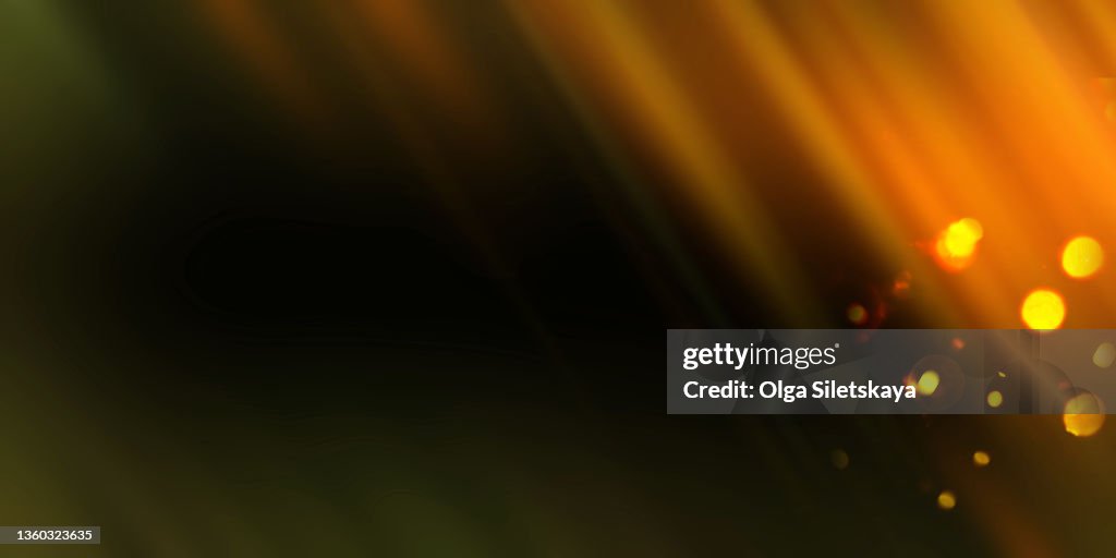 Film flare with defocused light
