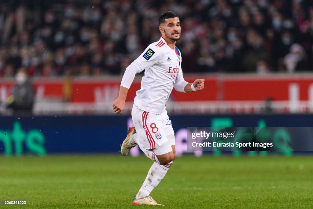 Lille OSC v Olympique Lyonnais - Ligue 1 Uber Eats