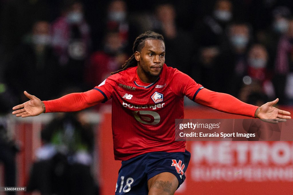 Lille OSC v Olympique Lyonnais - Ligue 1 Uber Eats