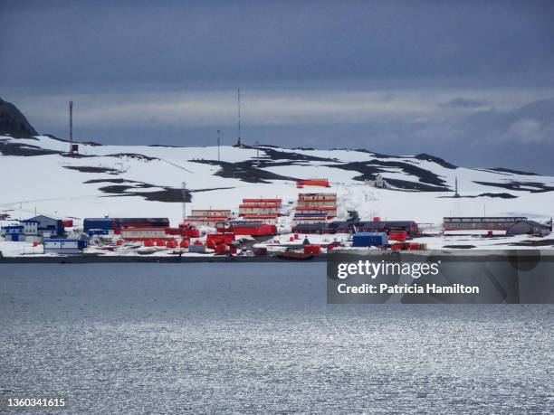 frei research station, king george island - south shetland islands 個照片及圖片檔