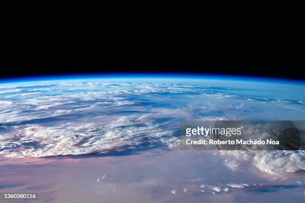 planet earth amazing beauty - satellitenaufnahme stock-fotos und bilder