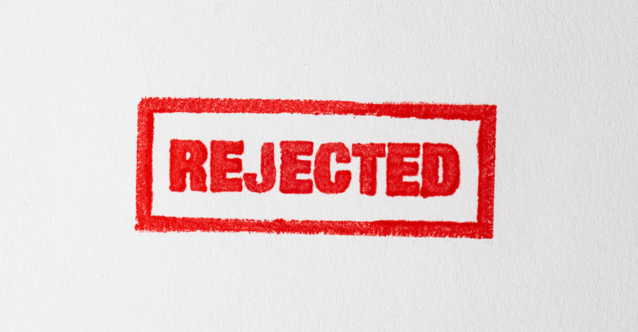 film rejection letter