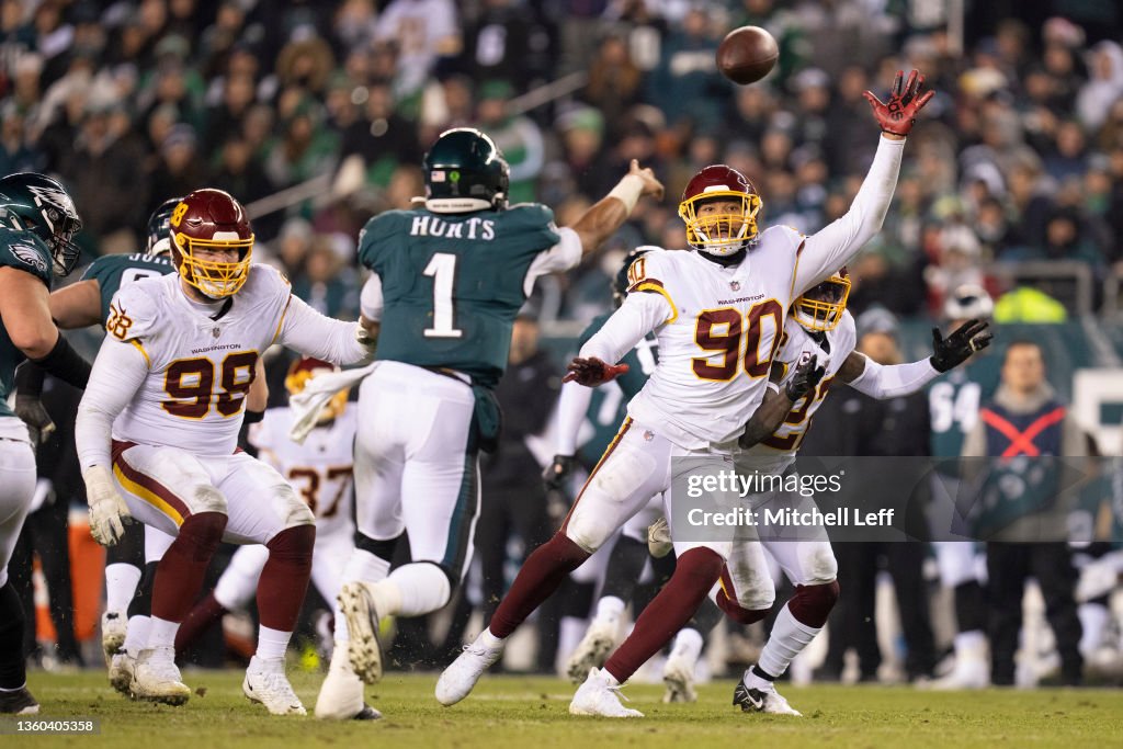 Washington Football Team v Philadelphia Eagles