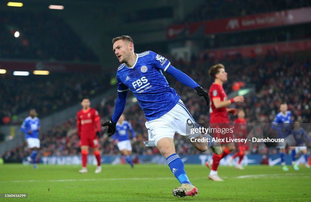 Liverpool v Leicester City - Carabao Cup Quarter Final