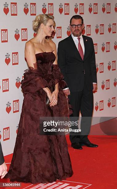Princess Charlene of Monaco arrives for the 'Ein Herz fuer Kinder' Charity Gala on December 17, 2011 in Berlin, Germany.