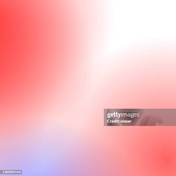 stockillustraties, clipart, cartoons en iconen met modern holographic abstract background, soft color gradient - rood