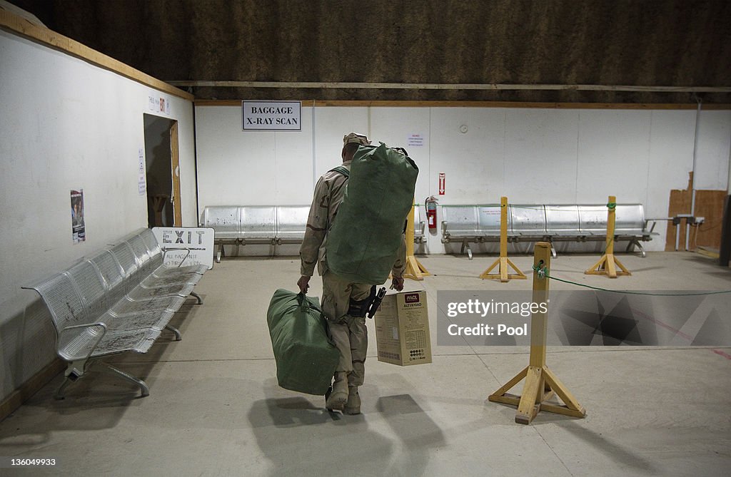 The Last U.S. Troop Brigade In Iraq Departs Country After Over Eight Years Of War