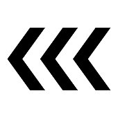Chevron arrow icon. Simple badges patch pointers for chevron ui stock illustration