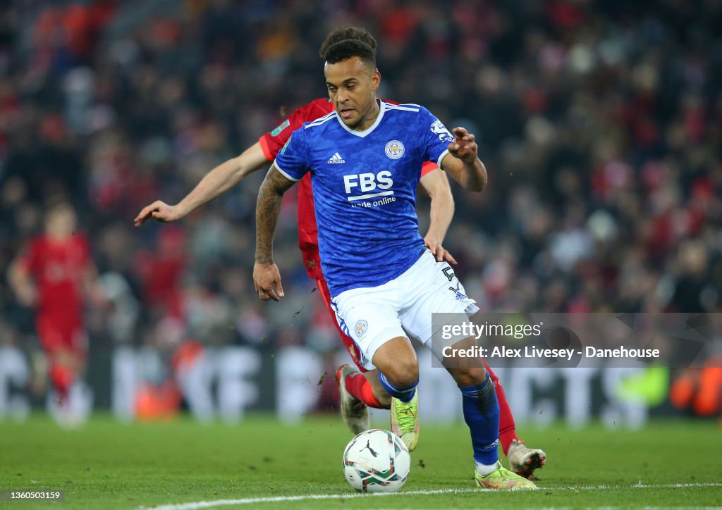 Liverpool v Leicester City - Carabao Cup Quarter Final