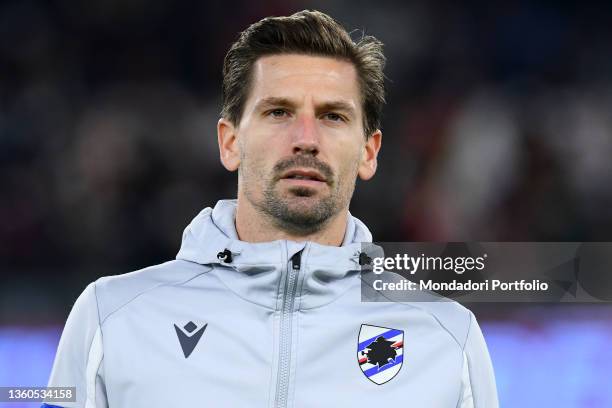 The Sampdoria footballer Adrien Silva during the Roma-Sampdoria match at the stadio Olimpico. Rome , December 22nd, 2021