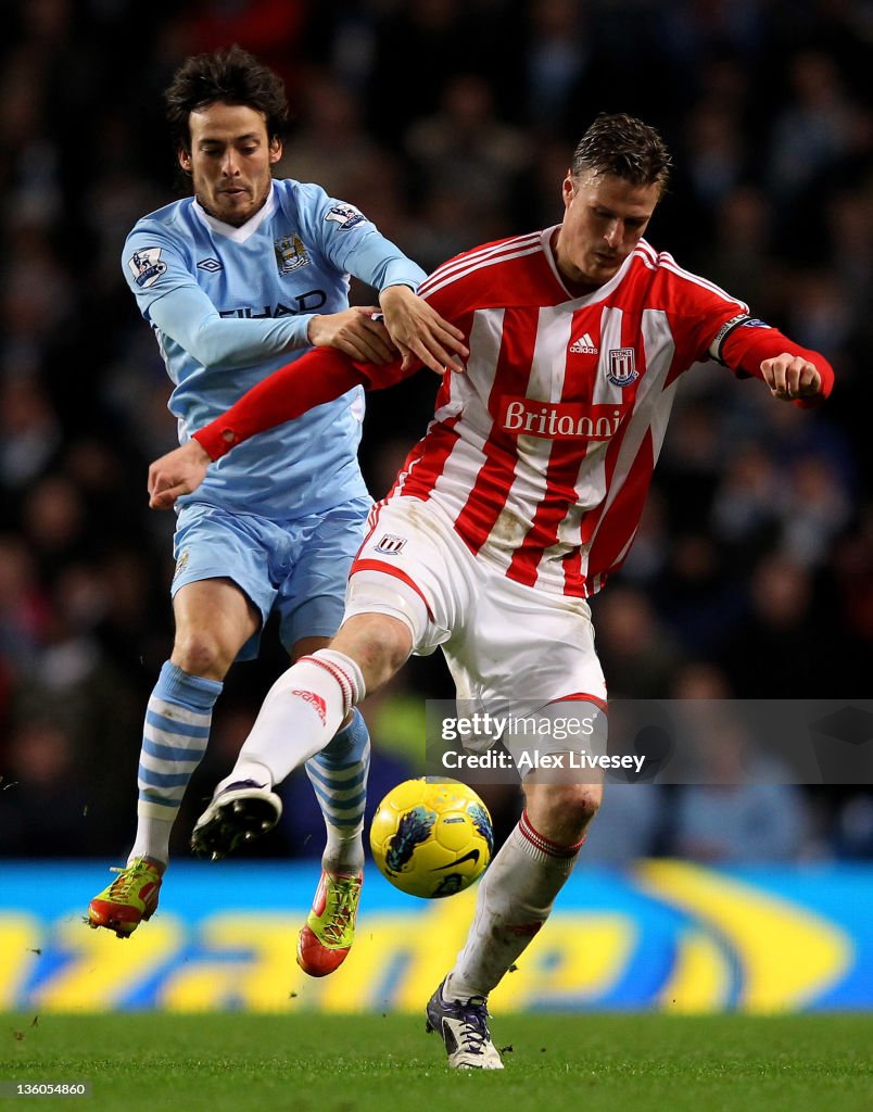 Manchester City v Stoke City - Premier League