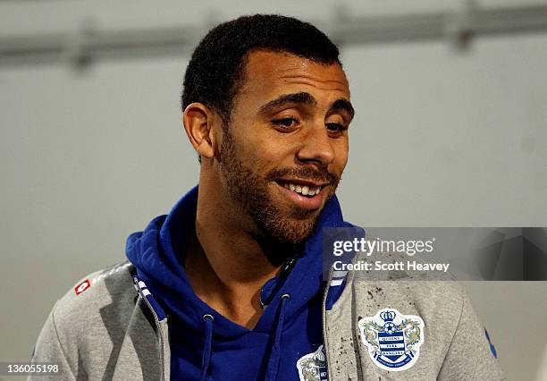 Anton Ferdinand of QPR during the Barclays Premier League match between Queens Park Rangers and Sunderland at Loftus Road on December 21, 2011 in...