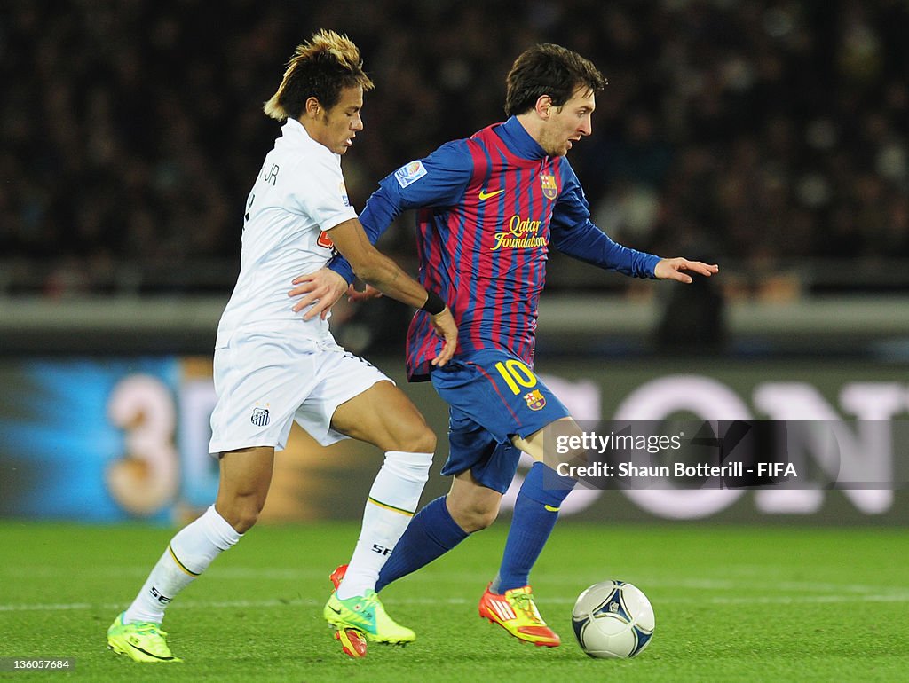 Santos v FC Barcelona - FIFA Club World Cup Final