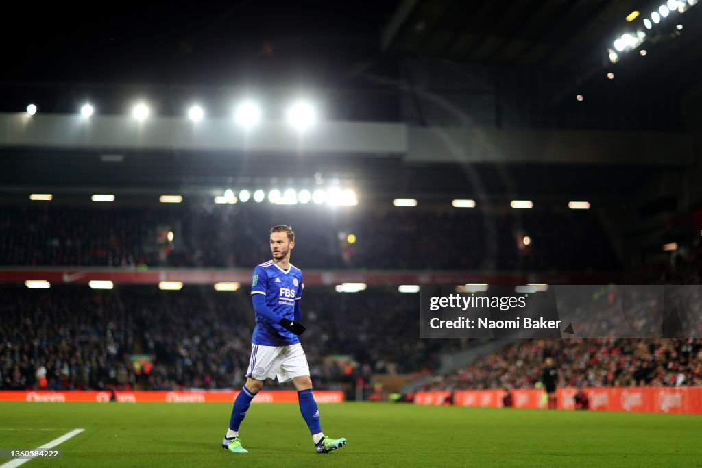 Liverpool v Leicester City  - Carabao Cup Quarter Final