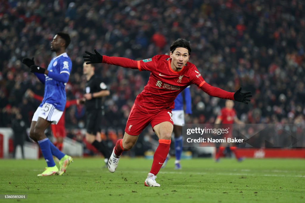 Liverpool v Leicester City - Carabao Cup Quarter Final