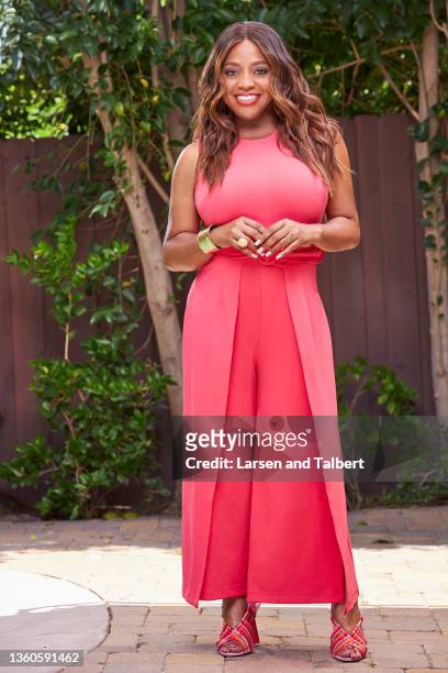 Actress/comedian/author/television personality Sherri Shepherd is photographed for Woman's World Magazine on June 8, 2021 in Los Angeles, California....