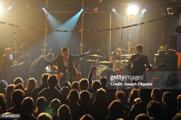 The Feeling perform on stage at Scala on December 21, 2011 in London, United Kingdom.