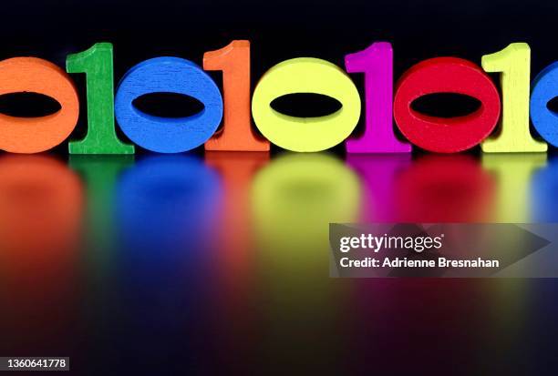 Colorful Matrix Code 219 Matrix Font Stock Photos, High-Res Pictures, and Images - Getty Images