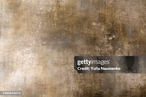 The texture of the old concrete wall for the background. Full frame.