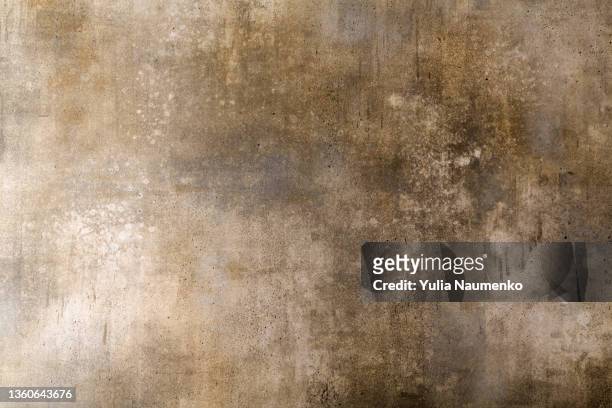 the texture of the old concrete wall for the background. full frame. - grunge background stock pictures, royalty-free photos & images