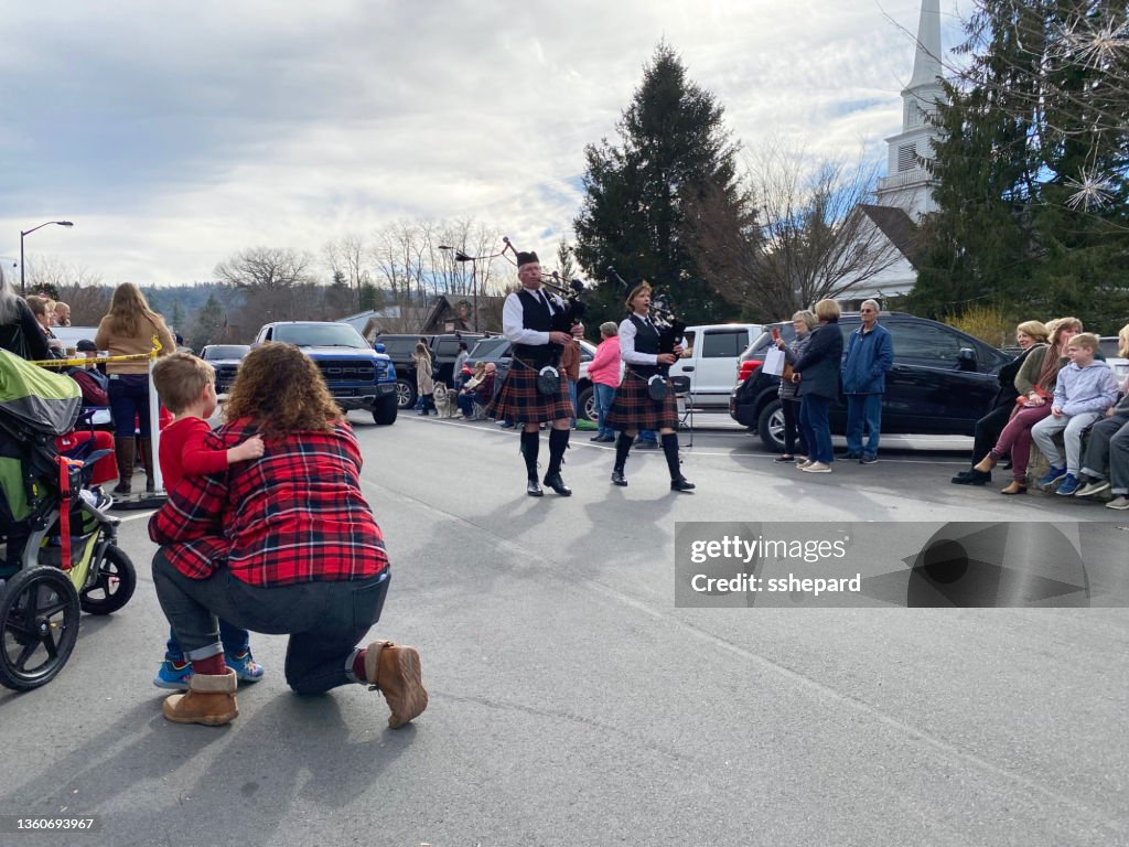 Highlands North Carolina Christmas Parade HighRes Stock Photo Getty