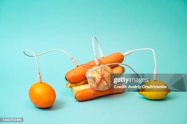 vegetable and citrus hub connection. - be basic hub stock pictures, royalty-free photos & images