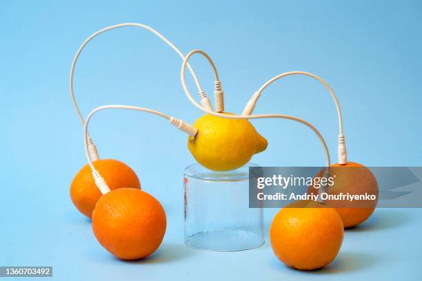 citrus hub - creative food stockfoto's en -beelden