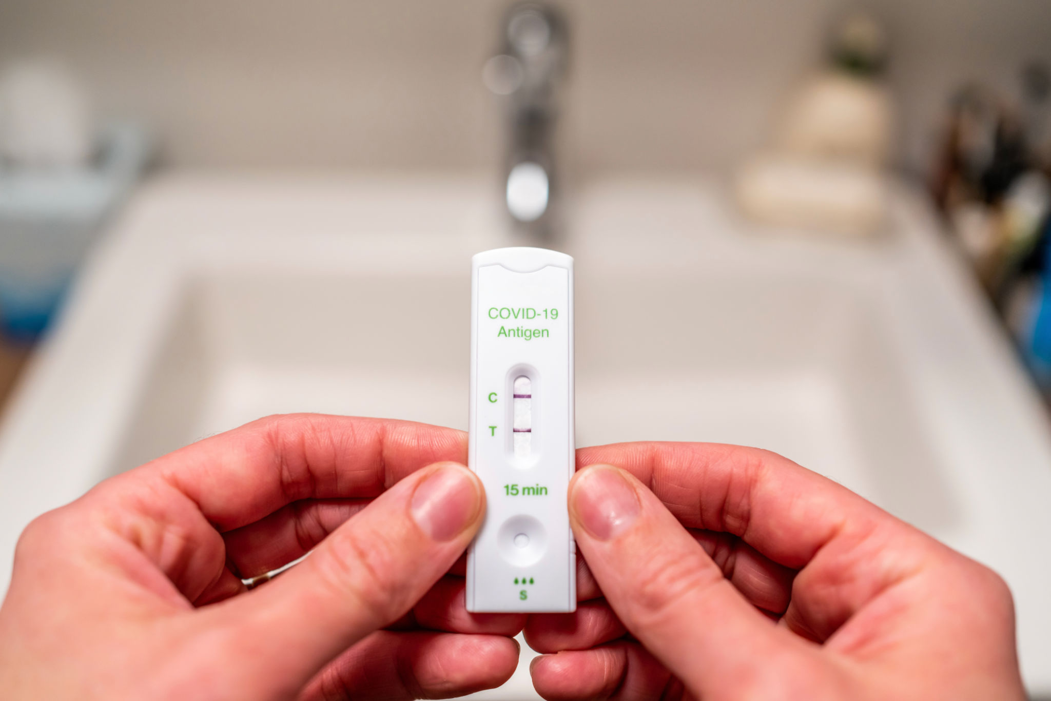 test results waiting