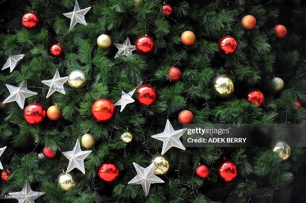 TO GO WITH AFP STORY Indonesia-Christmas