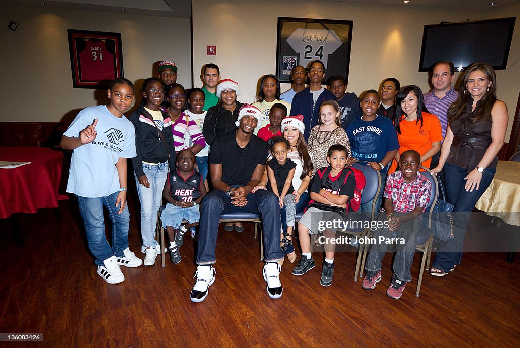 2nd Annual Christmas With NBA Star Chris Bosh And Team Tomorrow Inc