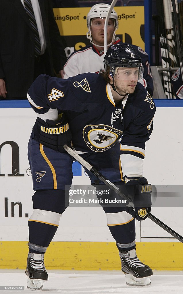 Columbus Blue Jackets v St. Louis Blues