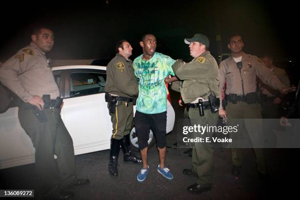 Rapper Tyler, The Creator is arrested for investigation of vandalism charges after performing at the Roxy Theatre in the early morning hours of...