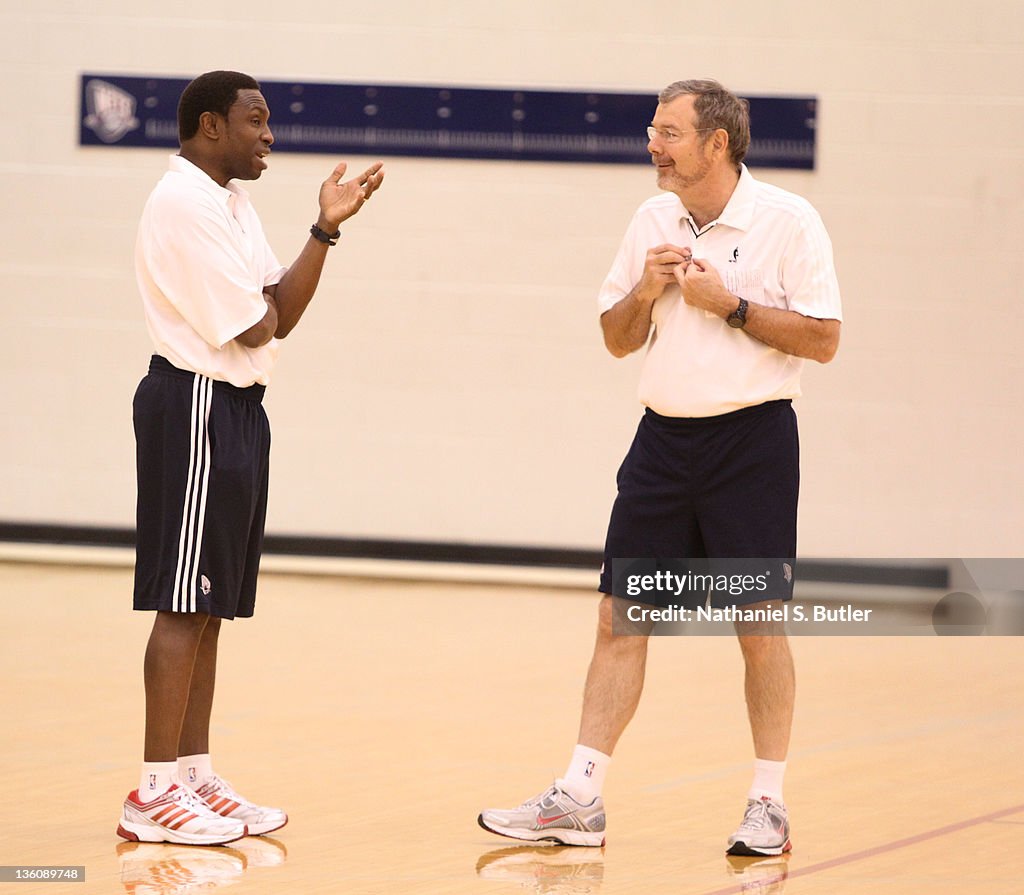 New Jersey Nets Practice