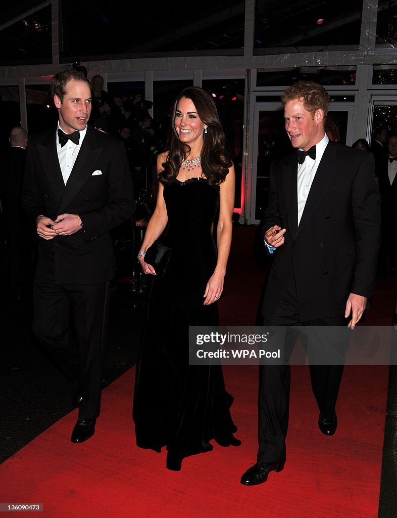The Duke And Duchess Of Cambridge With Prince Harry Attend A Night For Heroes Sun Military Awards