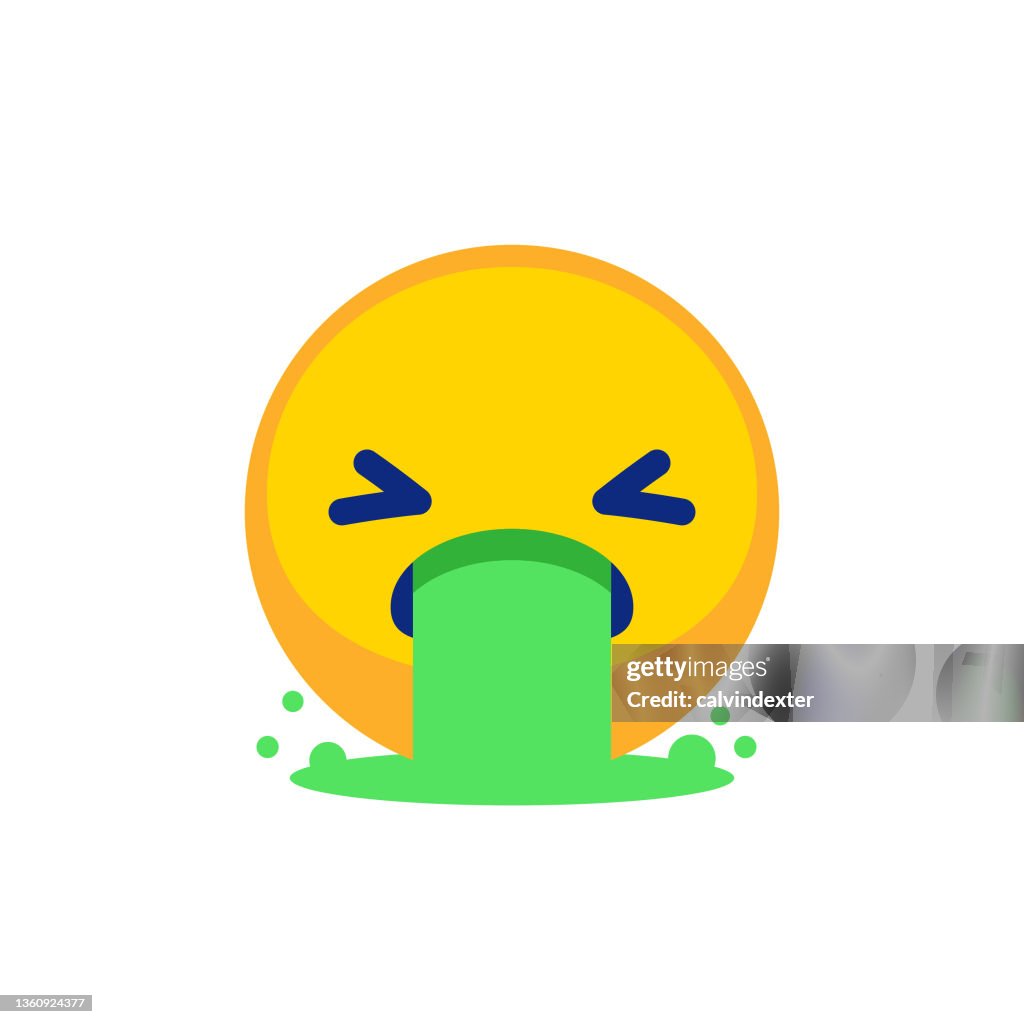 Emoticon carino design singolo