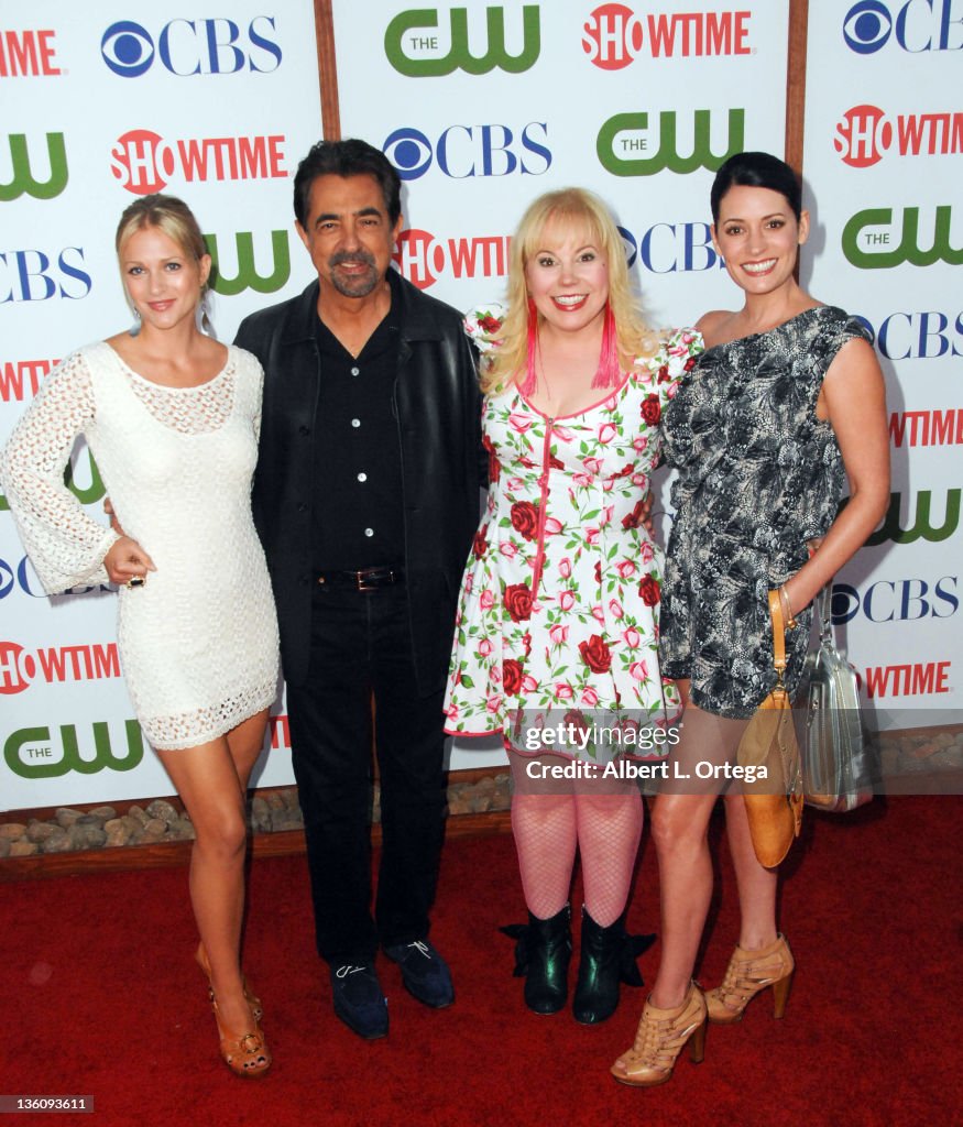 CBS,The CW And Showtime TCA Party - Arrivals