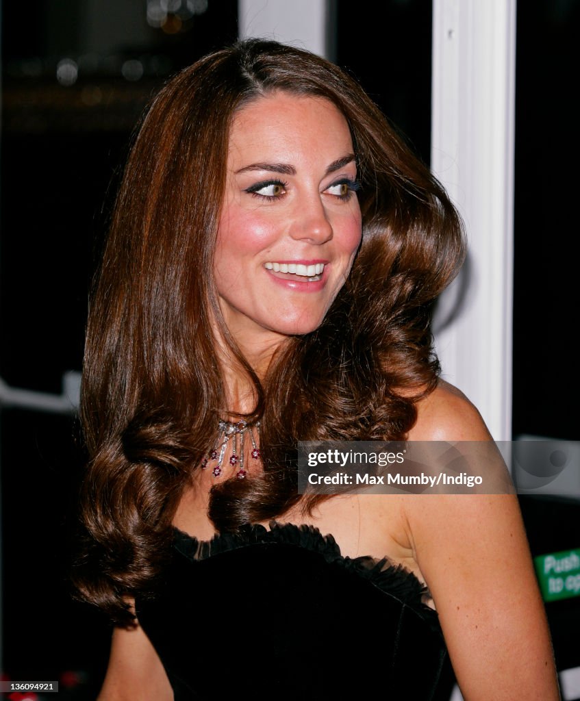 The Duke And Duchess of Cambridge Attend The Sun Military Awards 2011