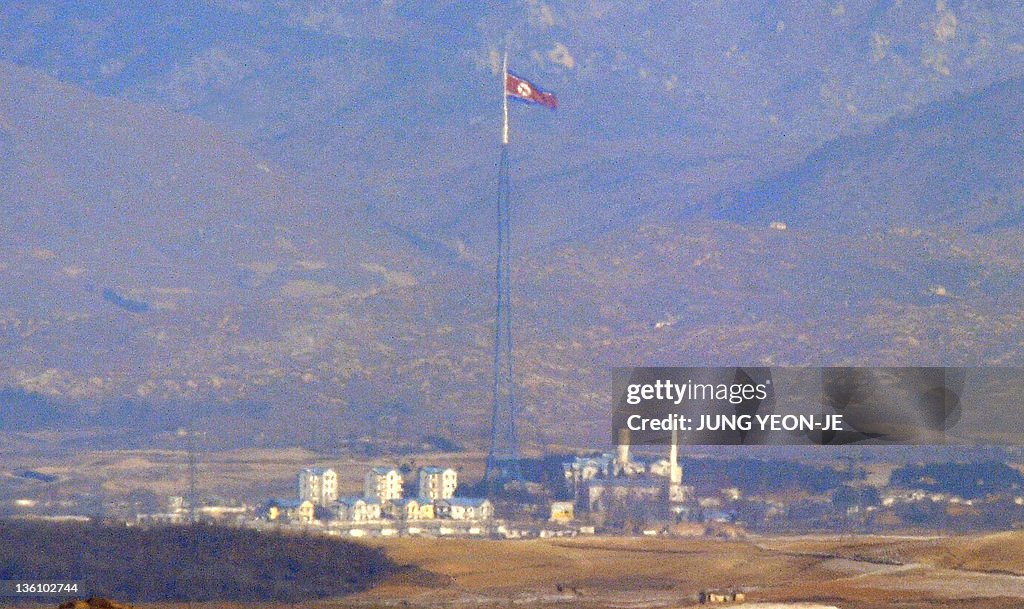 North Korea's propaganda village of Giju